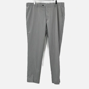 The Savile Row Hoxton Flat Front Suit Pants in Medium Gray - NWOT -Size 40 Waist